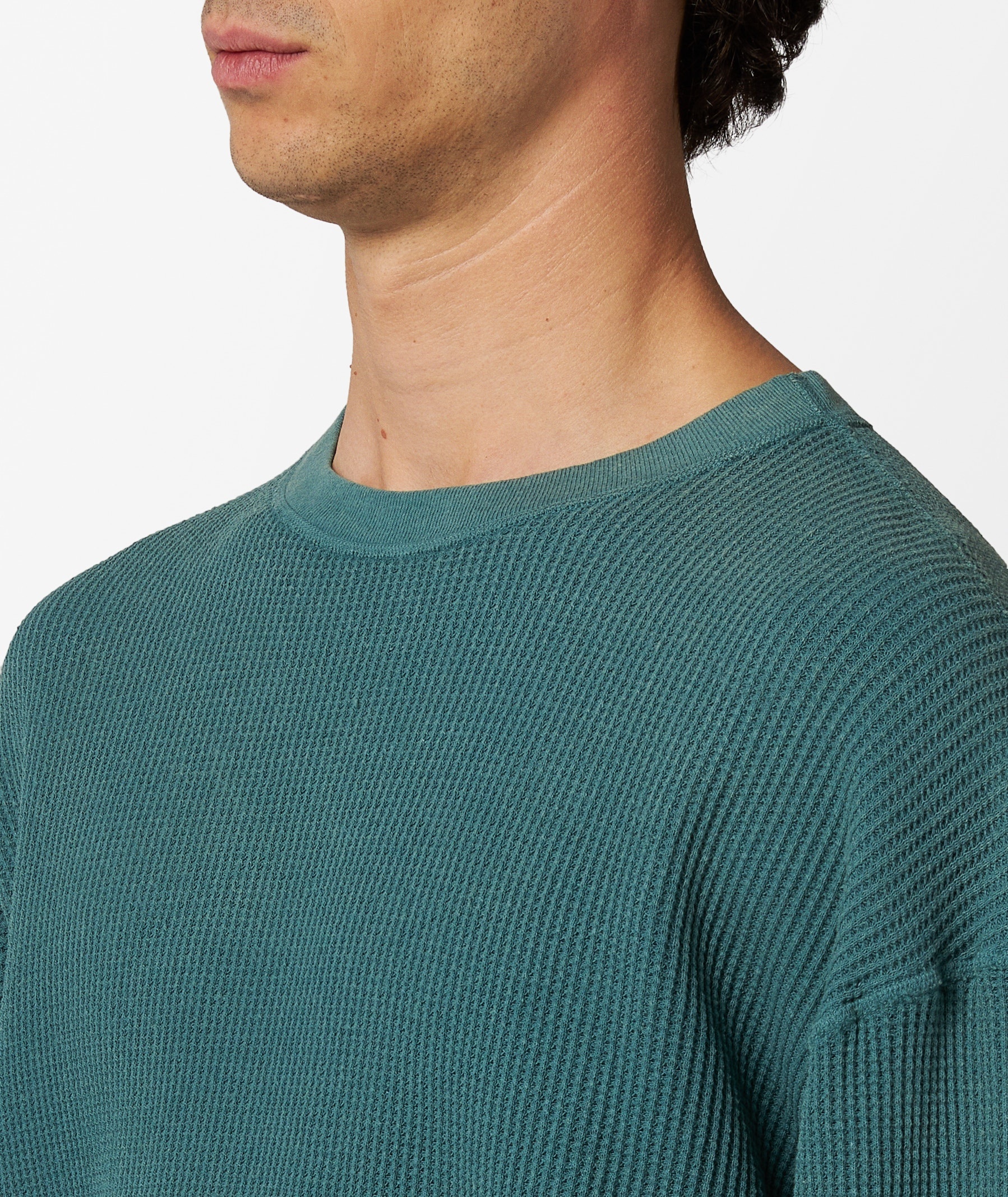 Kapital ECO Waffle Big Crewneck | sivasdescalzo | REVERSIBLE