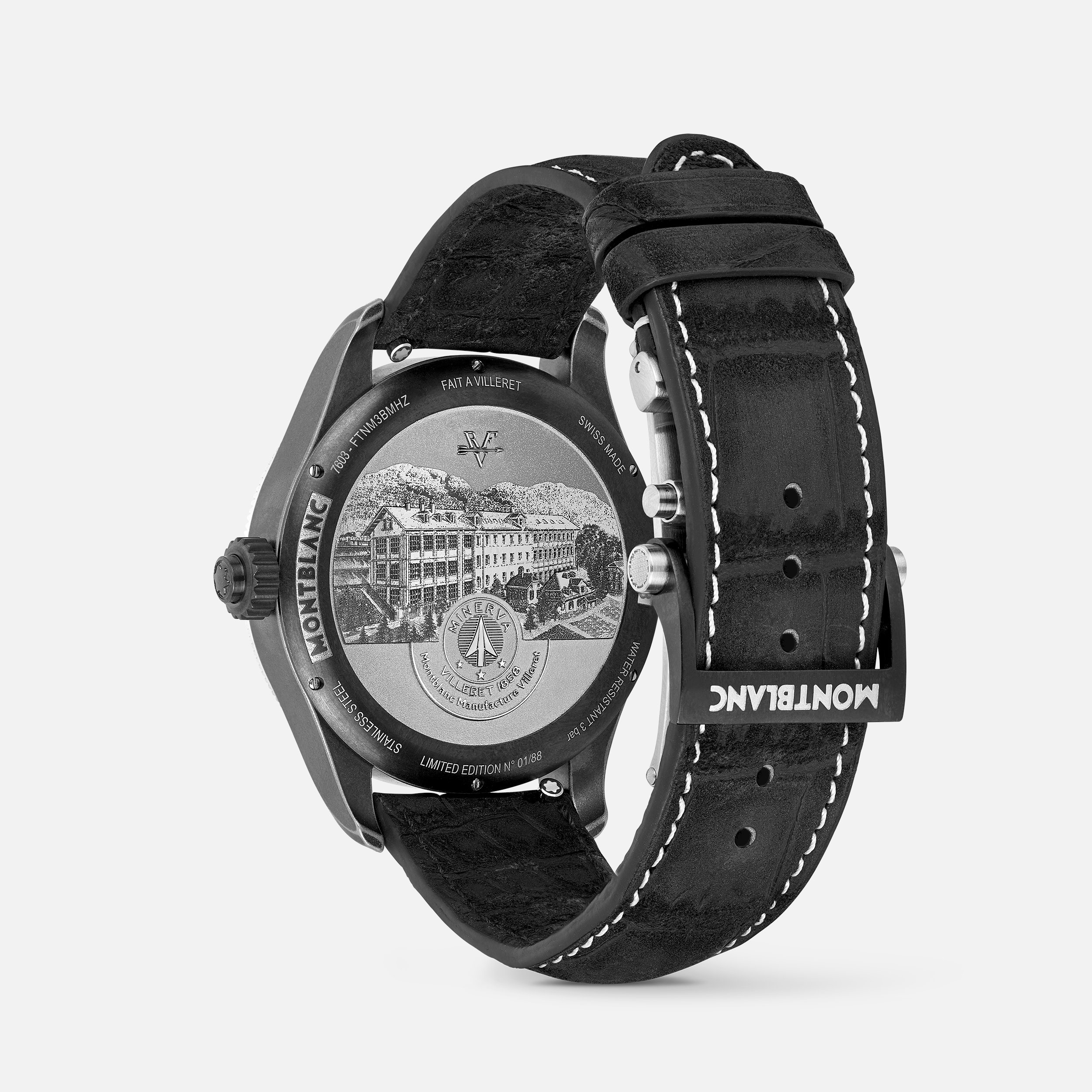 Montblanc 1858 The Unveiled Secret Minerva Monopusher Chronograph Limited Edition - 88 pieces - 4