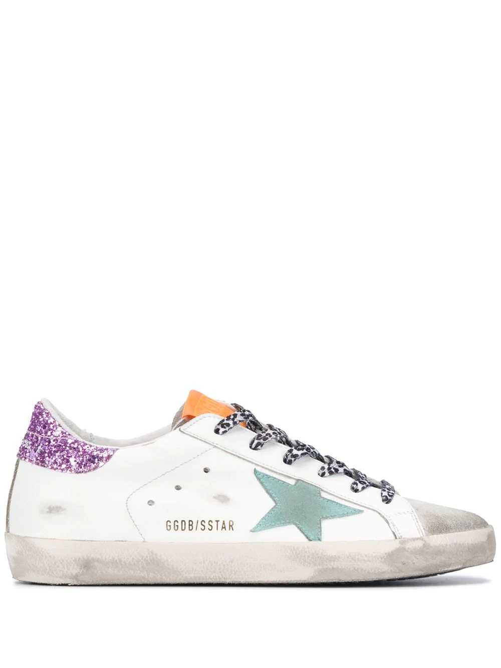 Superstar distressed low-top trainers - 1