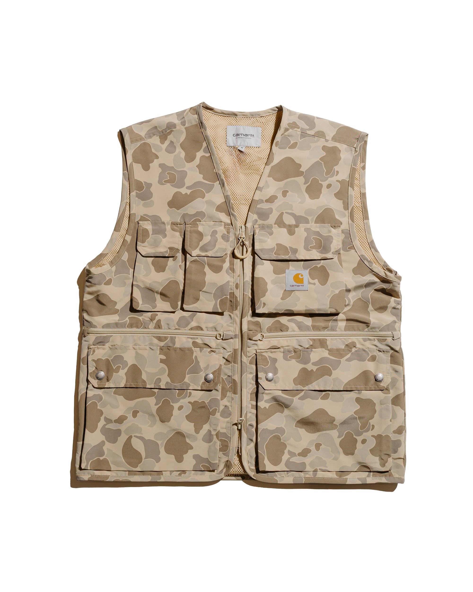 Carhartt W.I.P. Irwin Vest Desert Duck Camo - 1