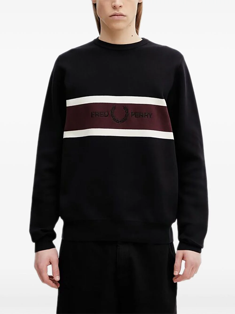embroidered sweatshirt - 1