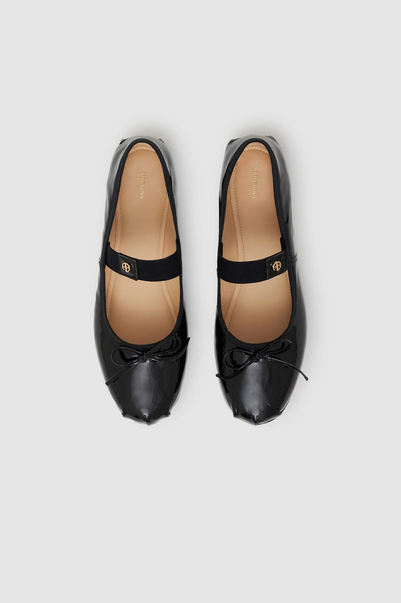 Jolie Flats - Black Patent 2