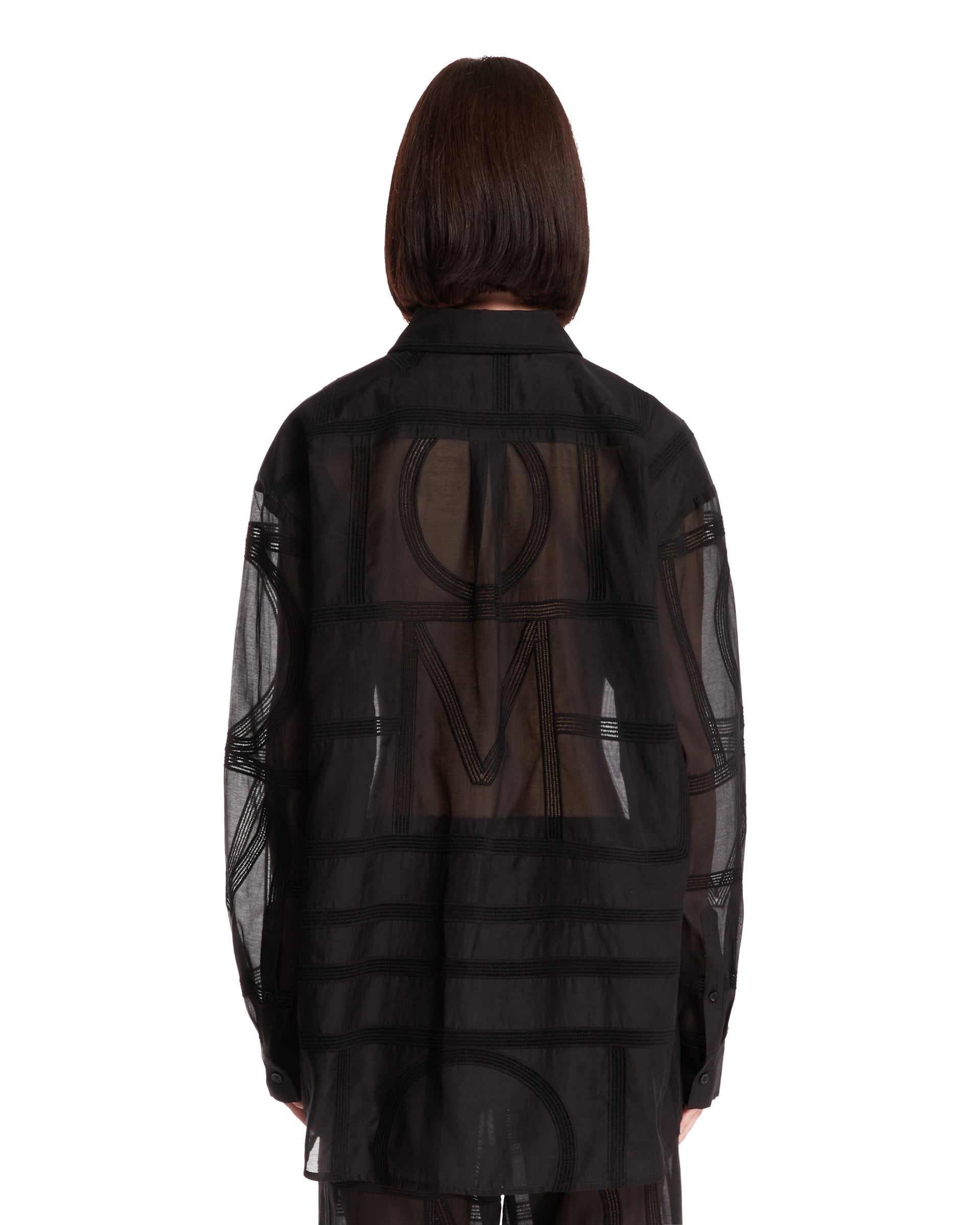 Black Monogram Shirt - 3
