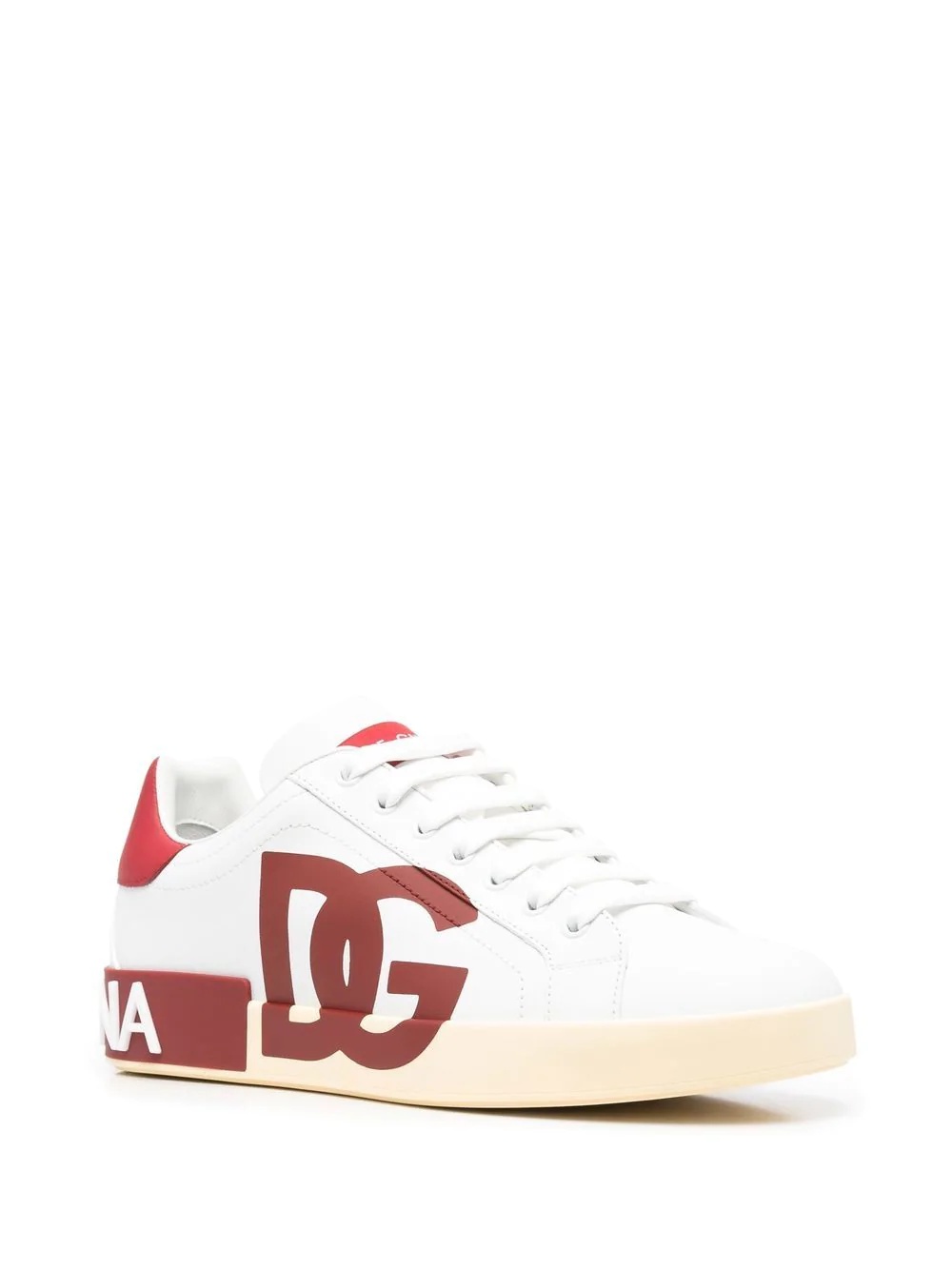 logo-print lace-up trainers - 2