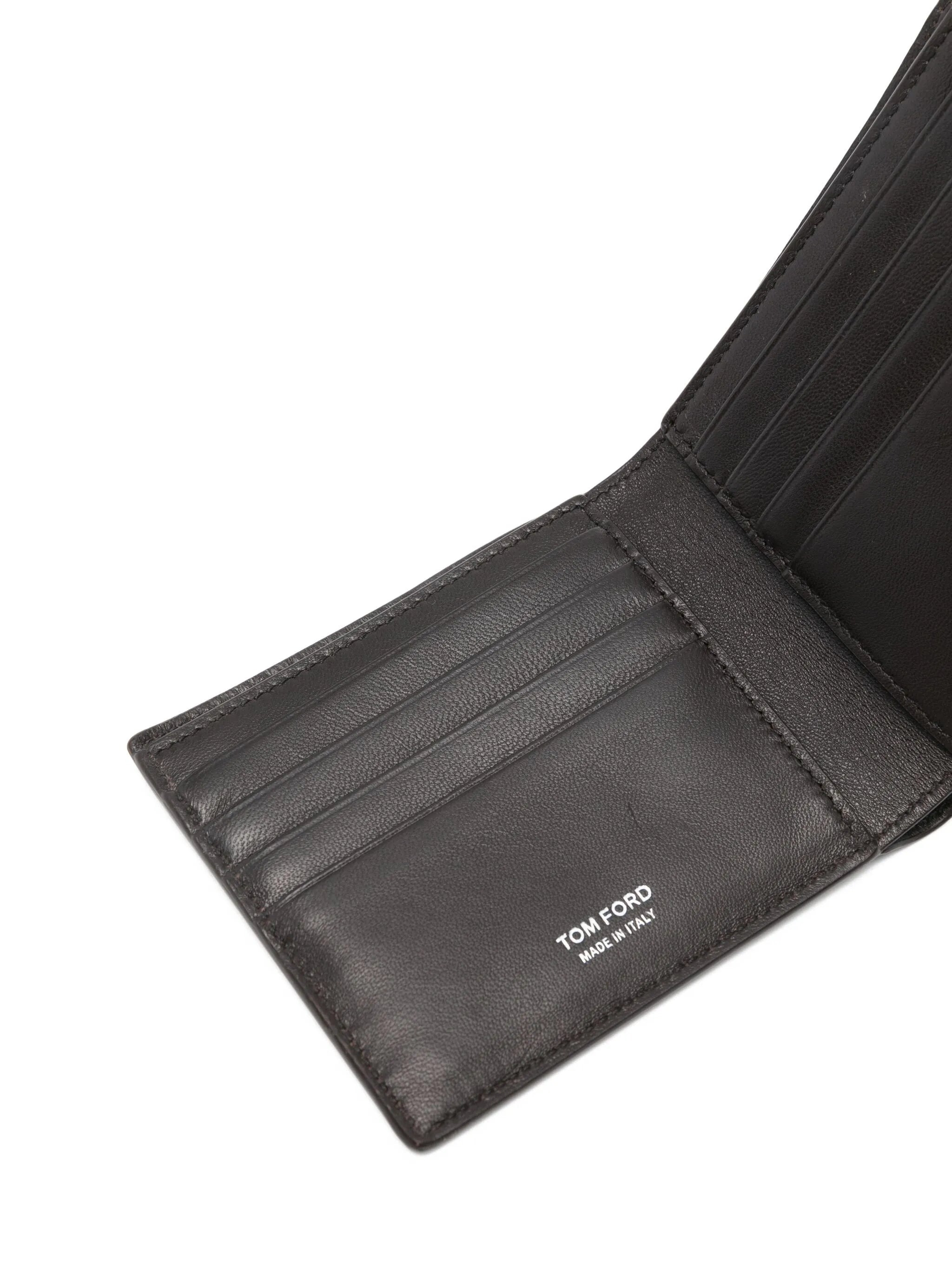 Tom Ford Embossed Crocodile-print Leather Wallet - 3