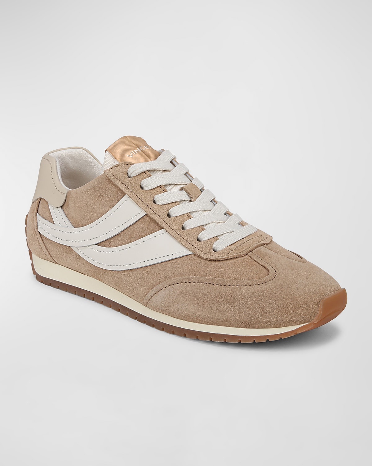 Oasis Mixed Leather Retro Sneakers - 2