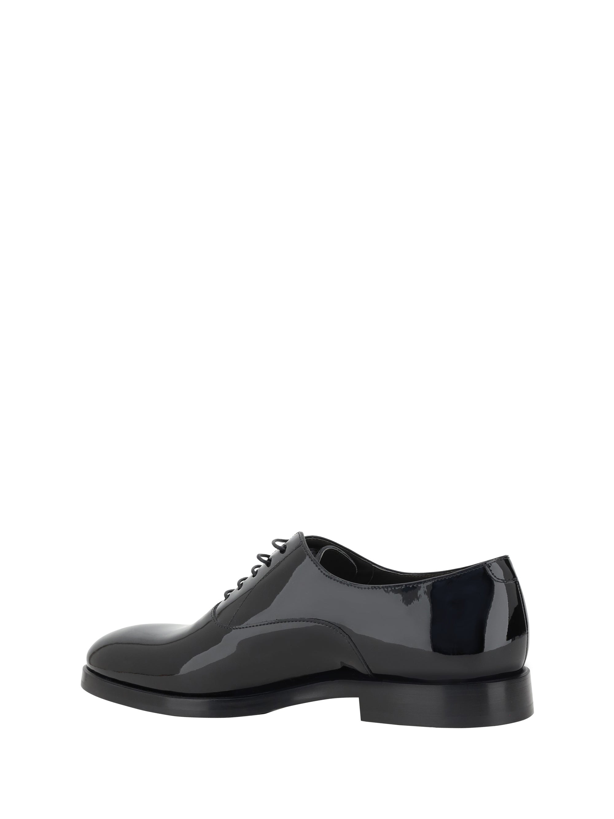 Brunello Cucinelli Men Patent Leather Laced Shoes - 3