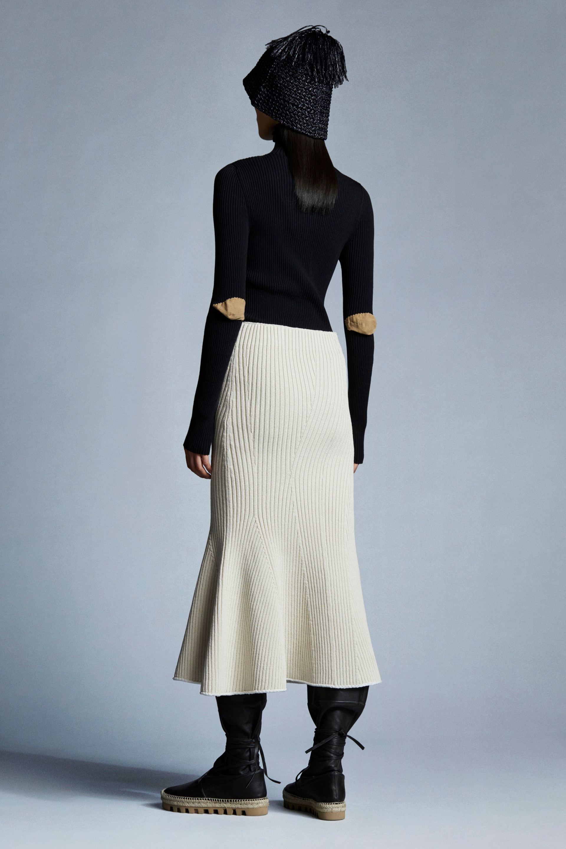 Knit Cotton Skirt - 5
