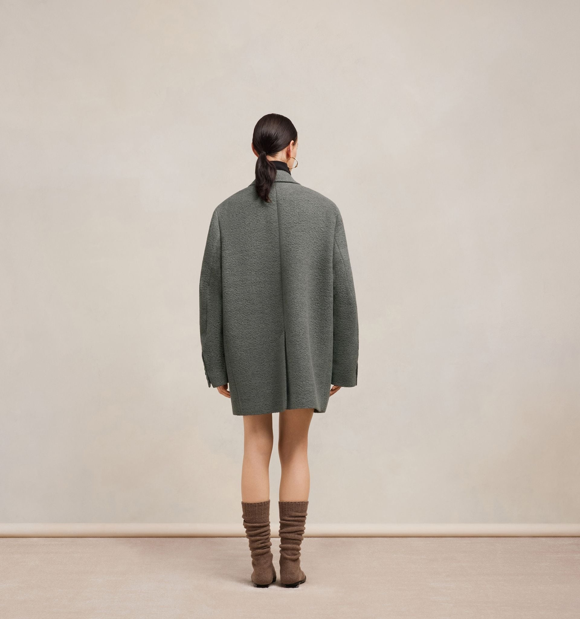 Two Buttons Coat - 5