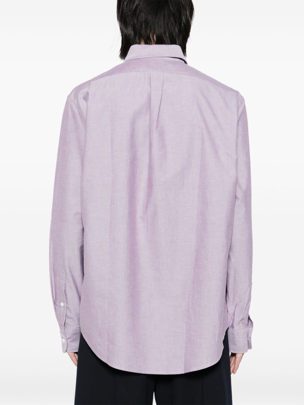 Fox Head-embroidered shirt - 4