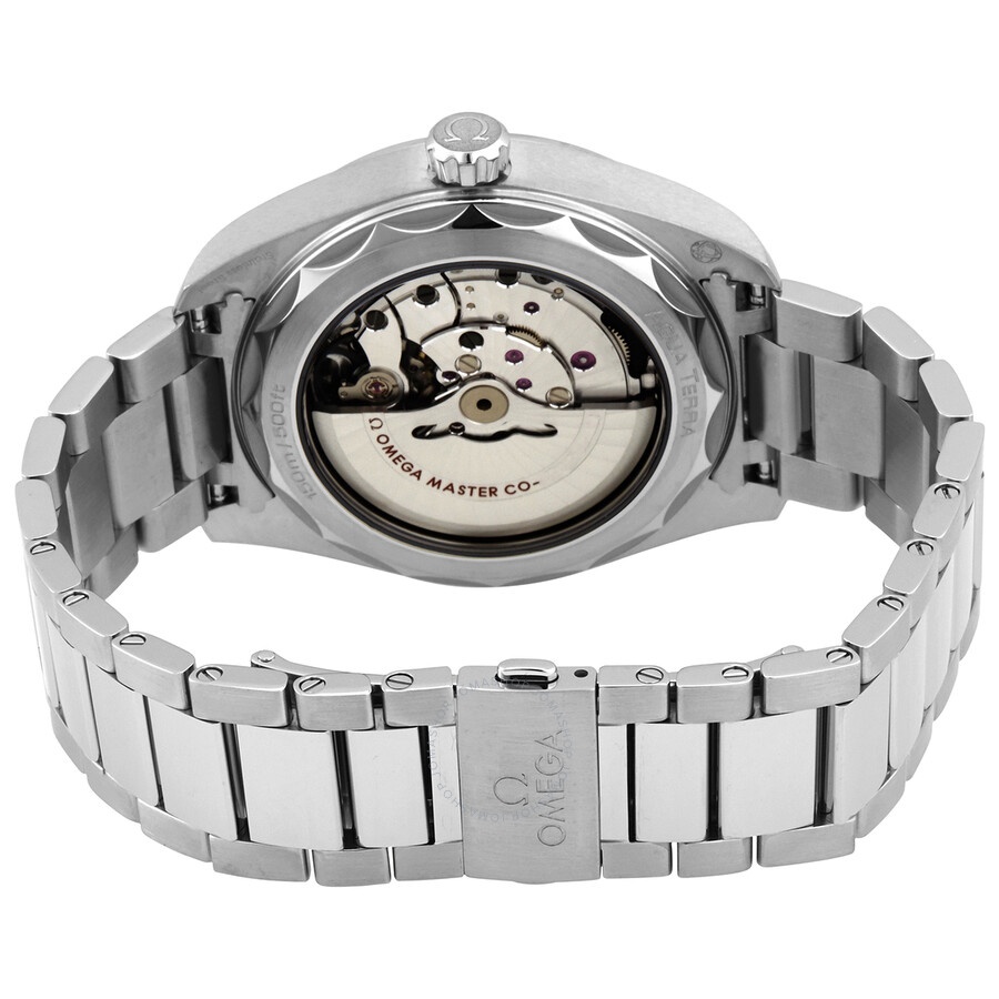 Pre-owned Omega Seamaster Aqua Terra GMT Blue Dial Men's Watch 220.10.43.22.03.001 - 3