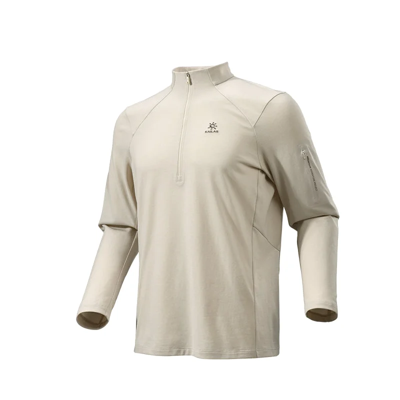 KAILAS XM2 Merino Wool Half-Zip Long Sleeve T-Shirt Men's - 1