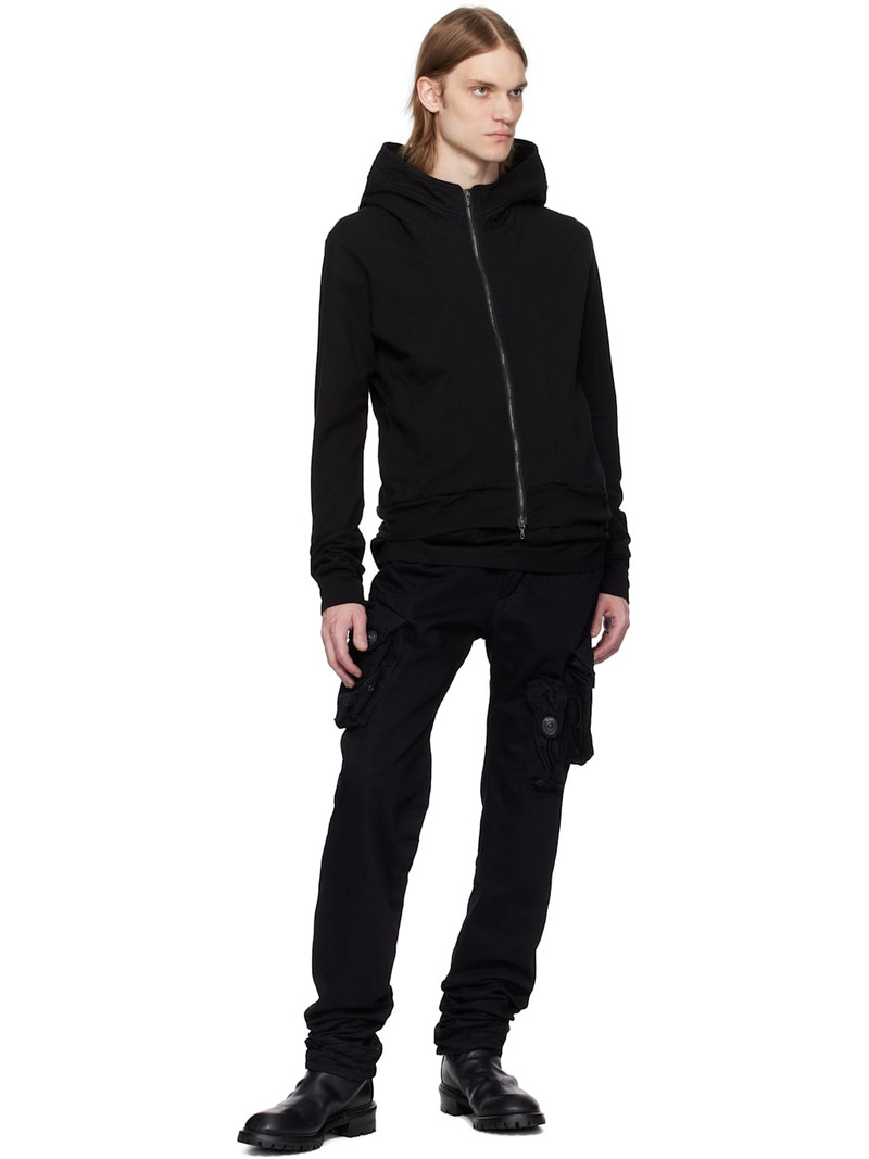 Julius Black Gasmask Skinny Denim Cargo Pants outlook