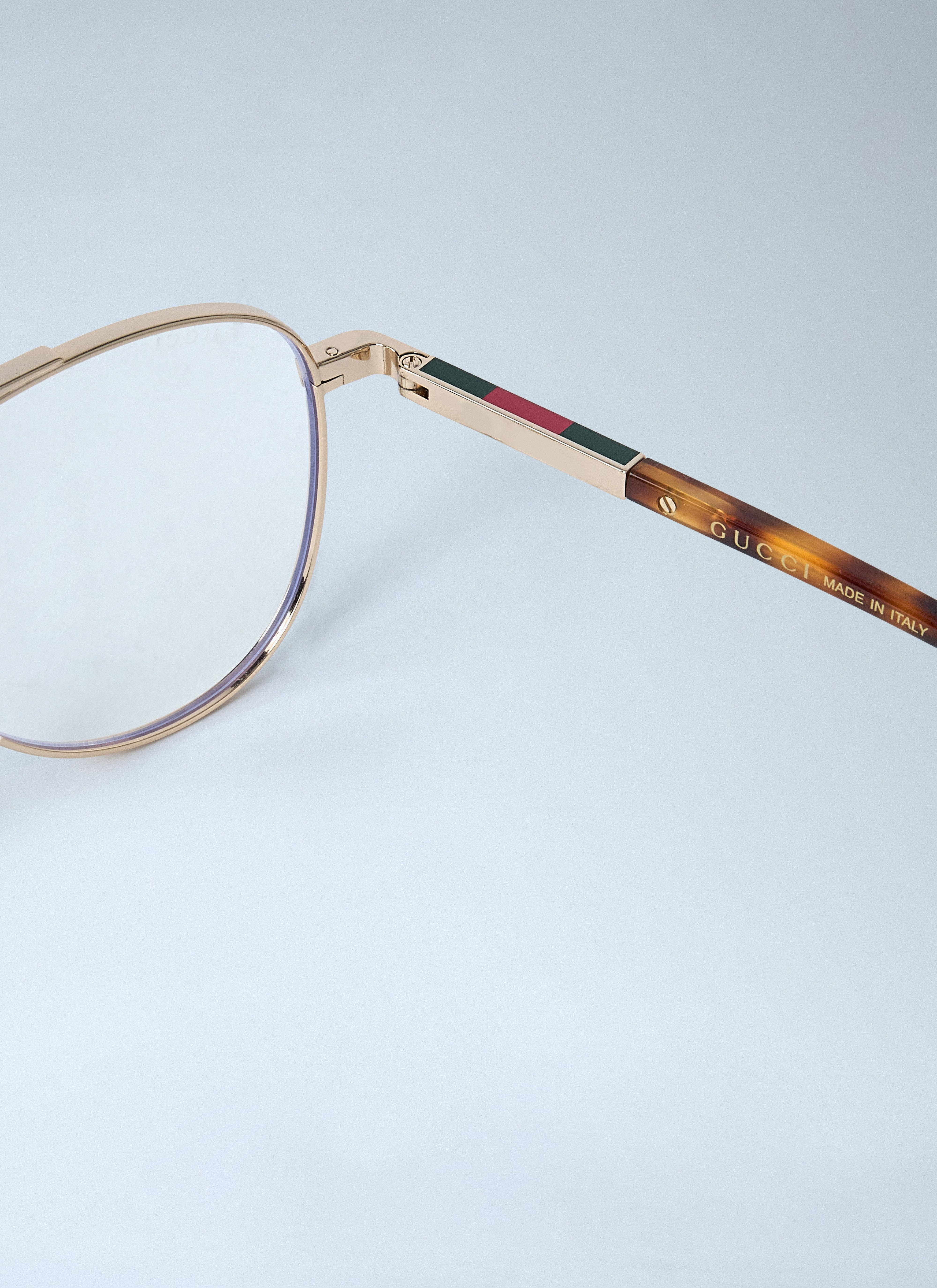 Gucci Men Square Glasses - 5
