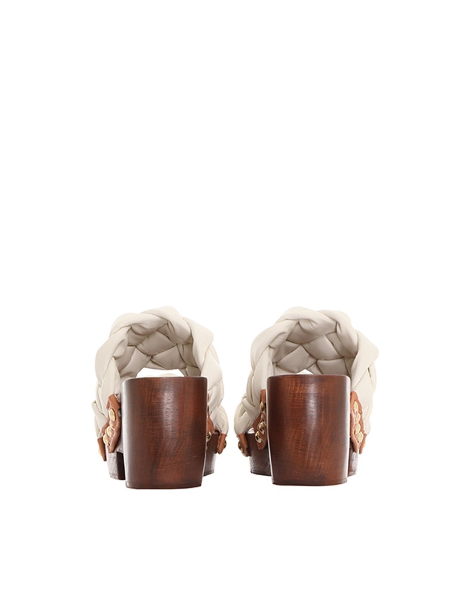 BRAIDED NAPPA CLOG - 6