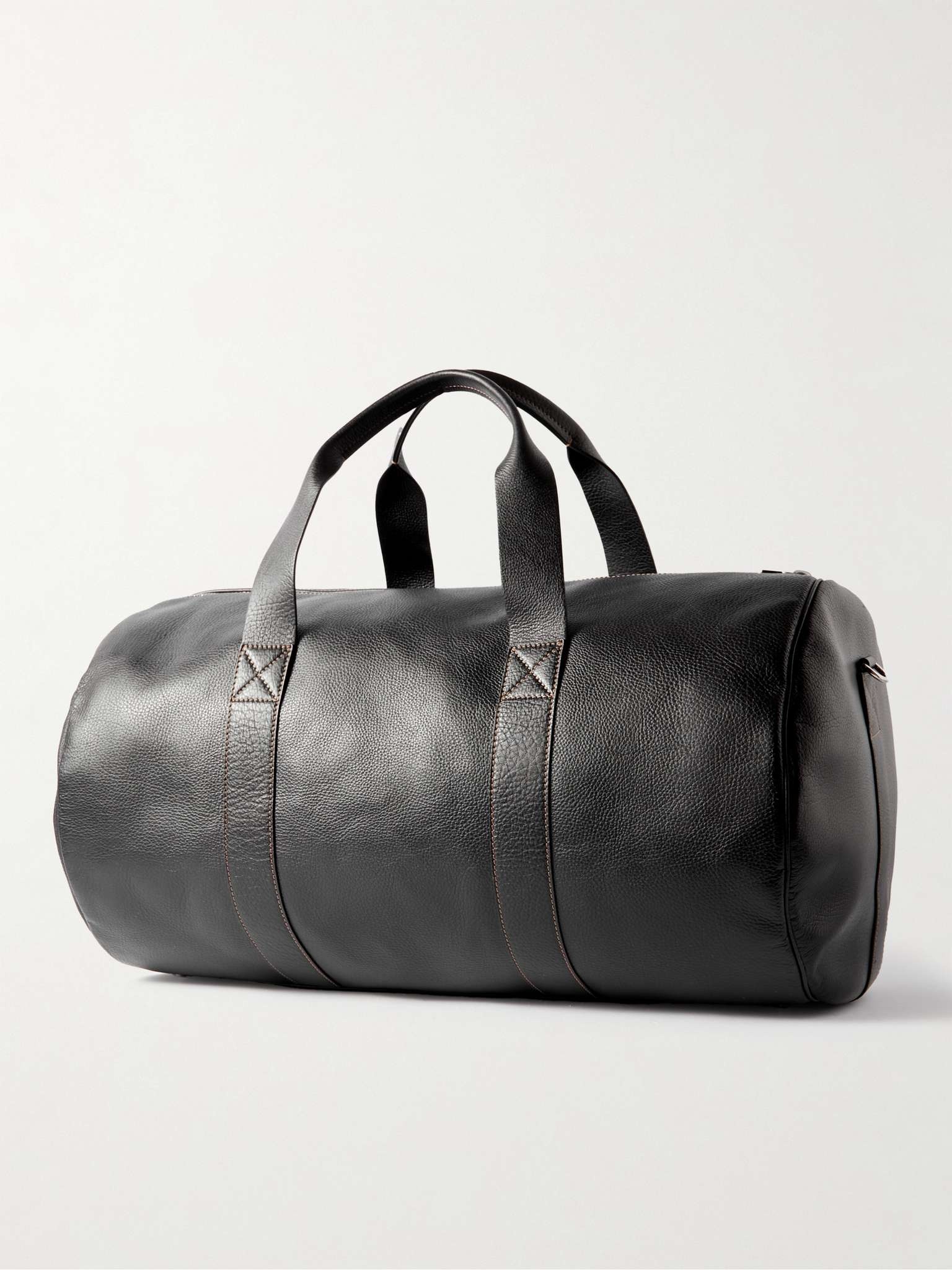 Borsa Leather Duffle Bag - 4
