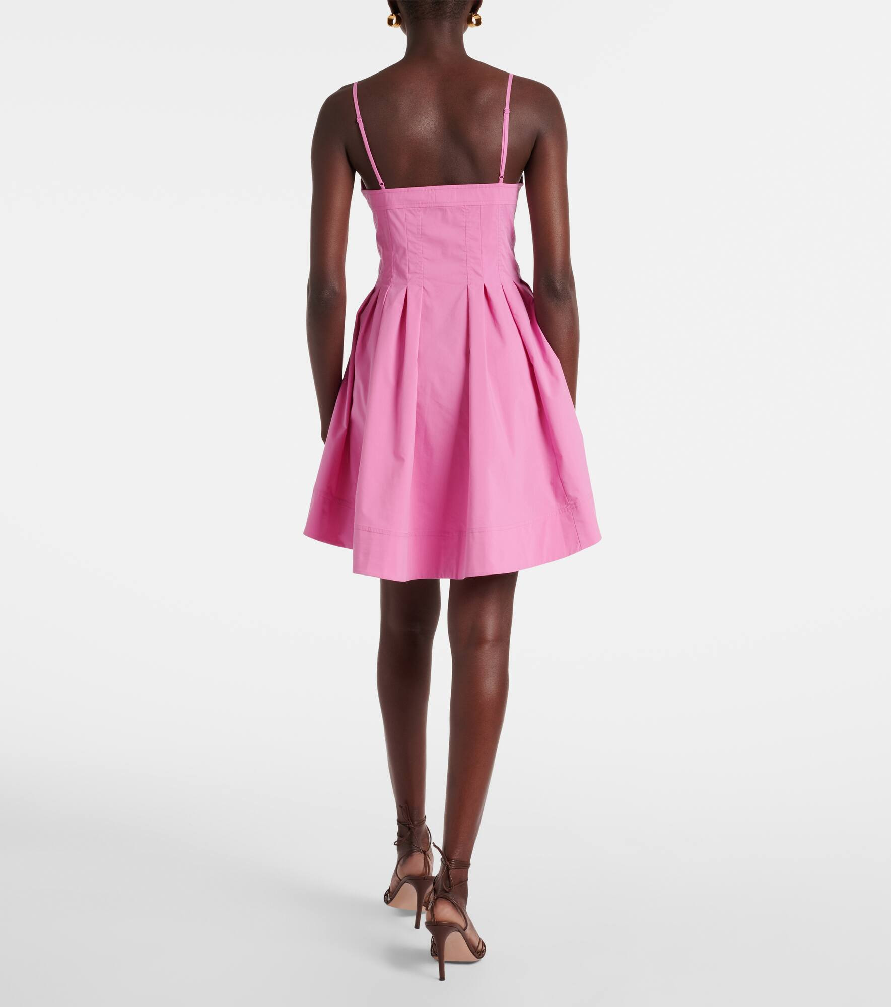 Kitt cotton-blend minidress - 3