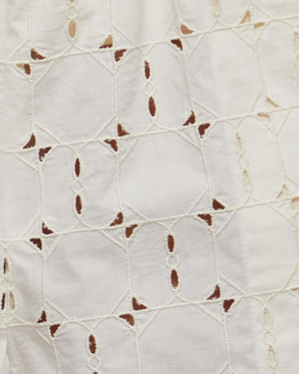 Shorts Broderie Anglaise Natural - 6