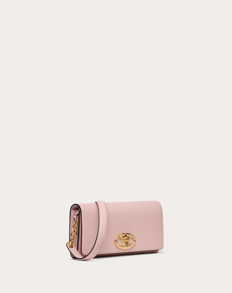 Valentino VLOGO THE BOLD EDITION WALLET WITH SHOULDER STRAP IN NAPPA outlook