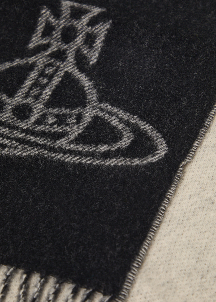 Vivienne Westwood Orb-intarsia Wool Scarf - 3