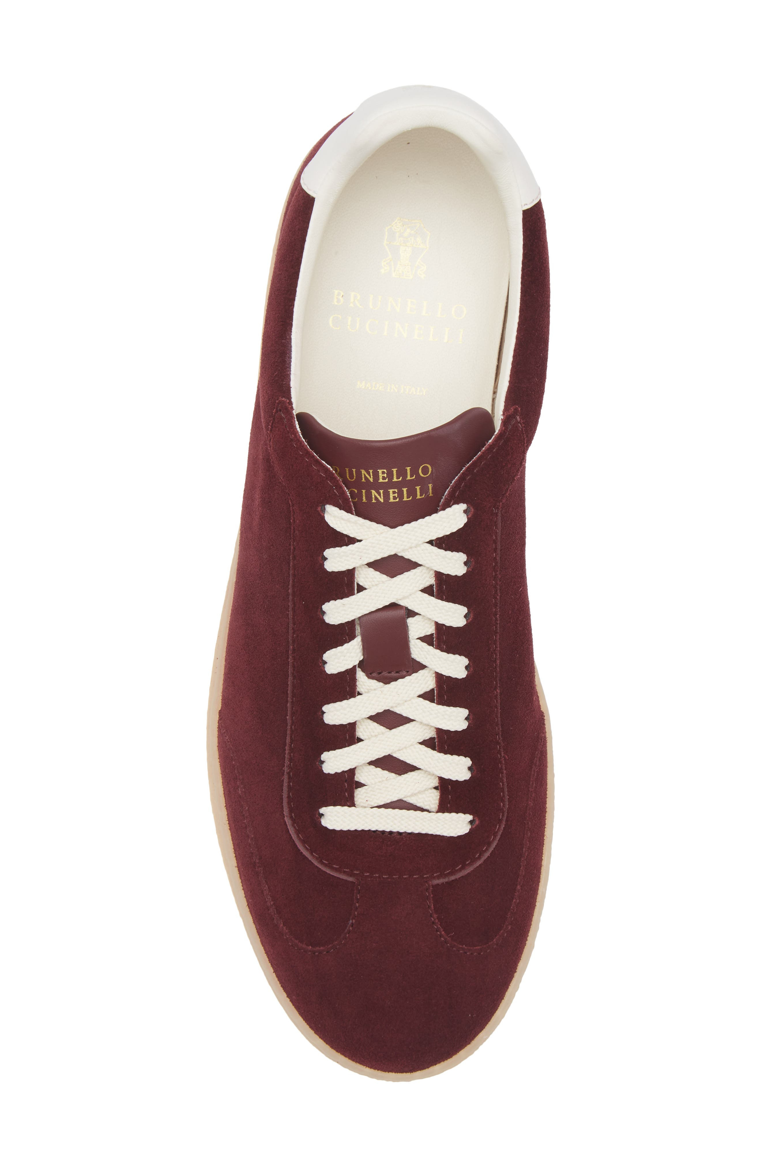Brunello Cucinelli Low Top Sneaker in Csb57 Brown at Nordstrom - 5