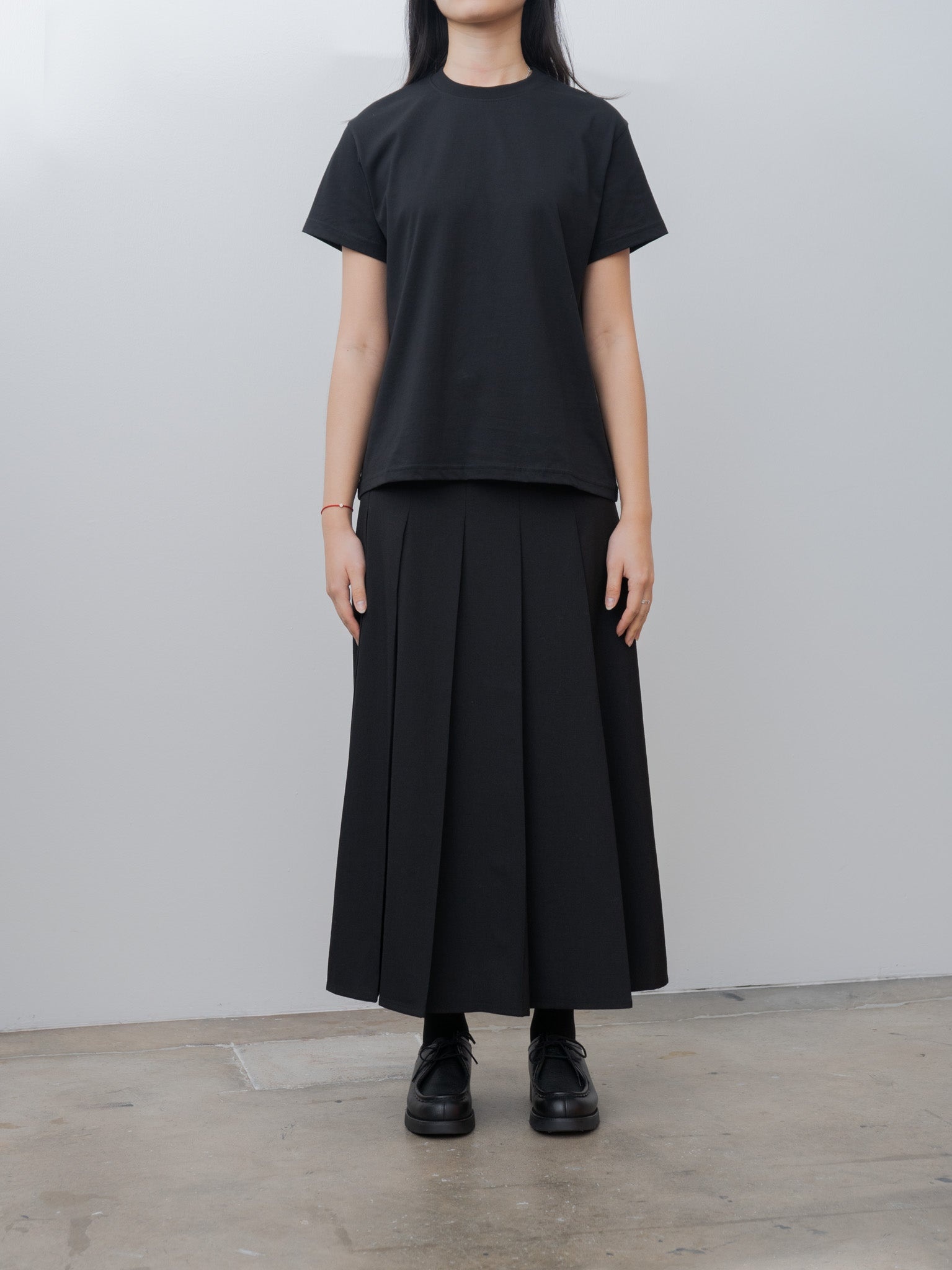 FUSE Pleated Skirt - Black - 2