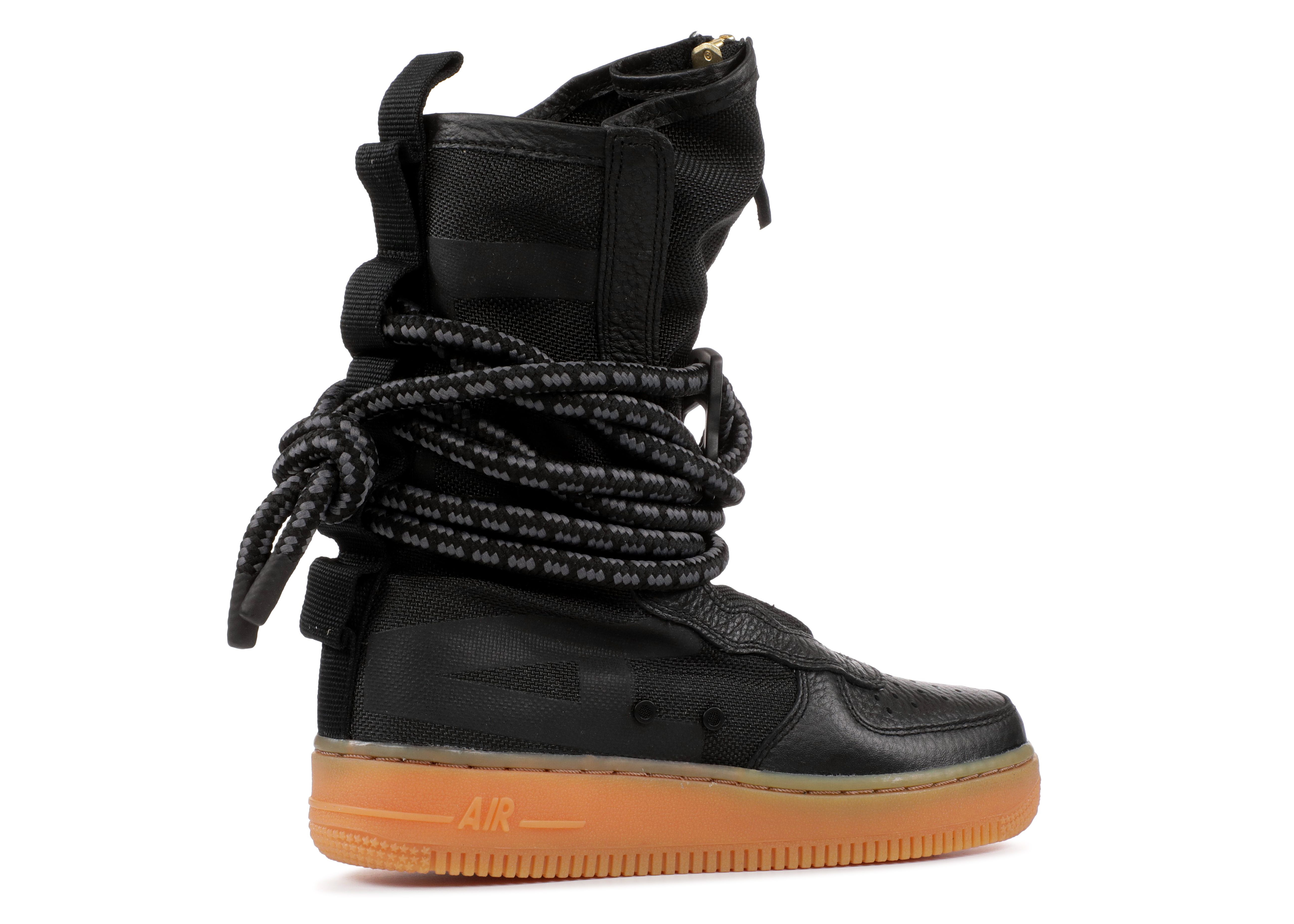 WMNS SF AIR FORCE 1 HIGH 'BLACK GUM' - 3