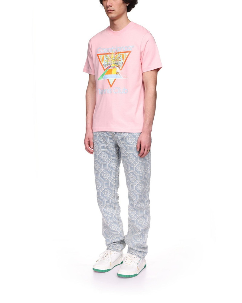 CASABLANCA Tennis Club Icon Printed T-Shirt outlook