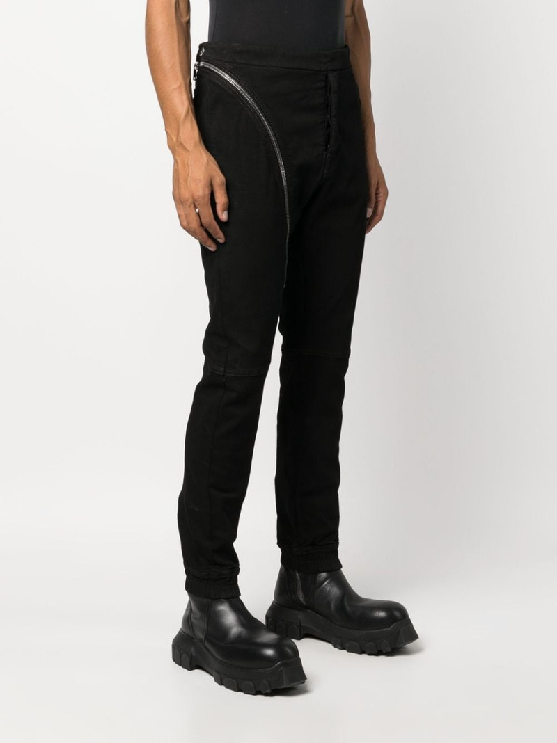 Aircut decorative-zip skinny joggers 3