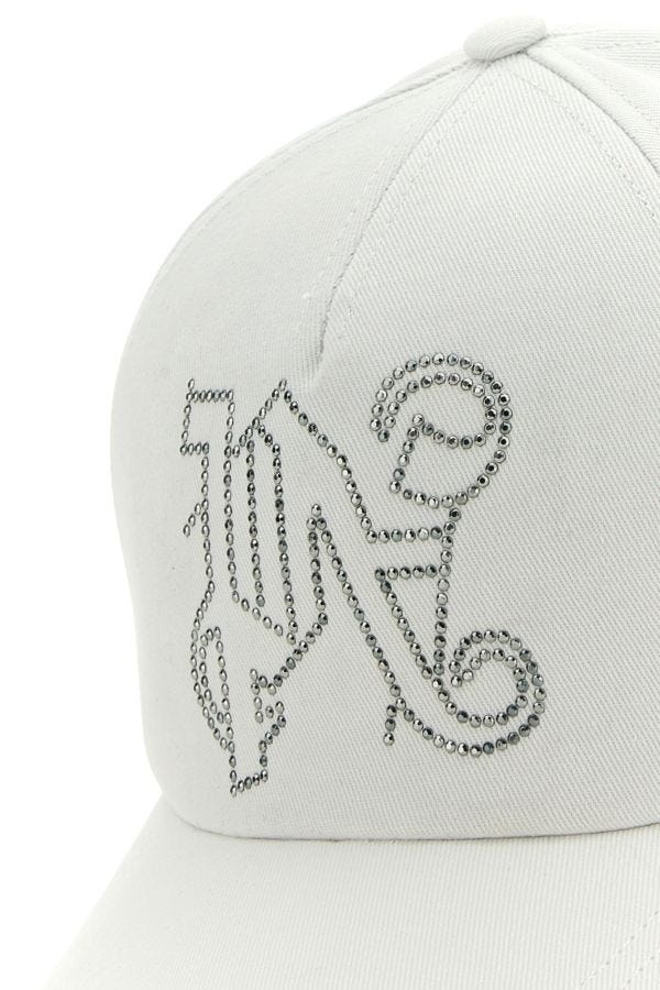 White cotton baseball cap - 4