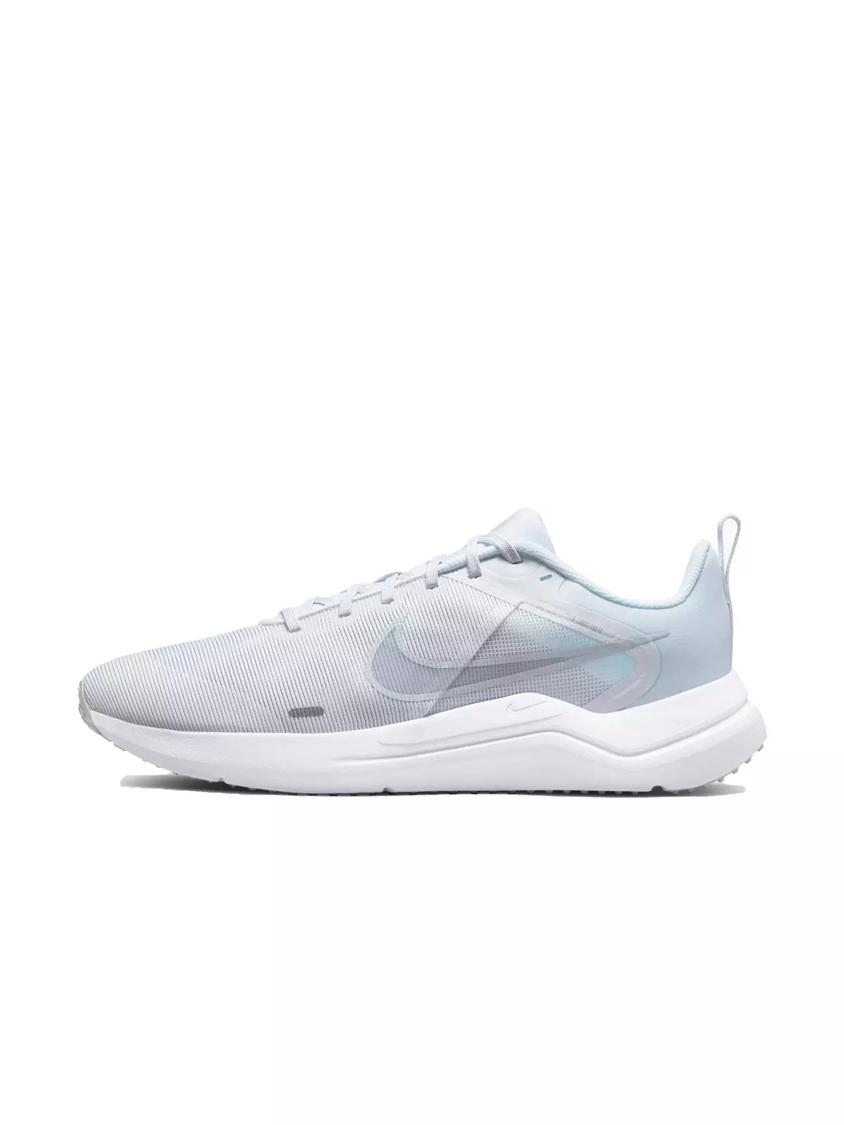 Downshifter 12 "White/Pure Platinum/White" Men's Running Shoe - 2