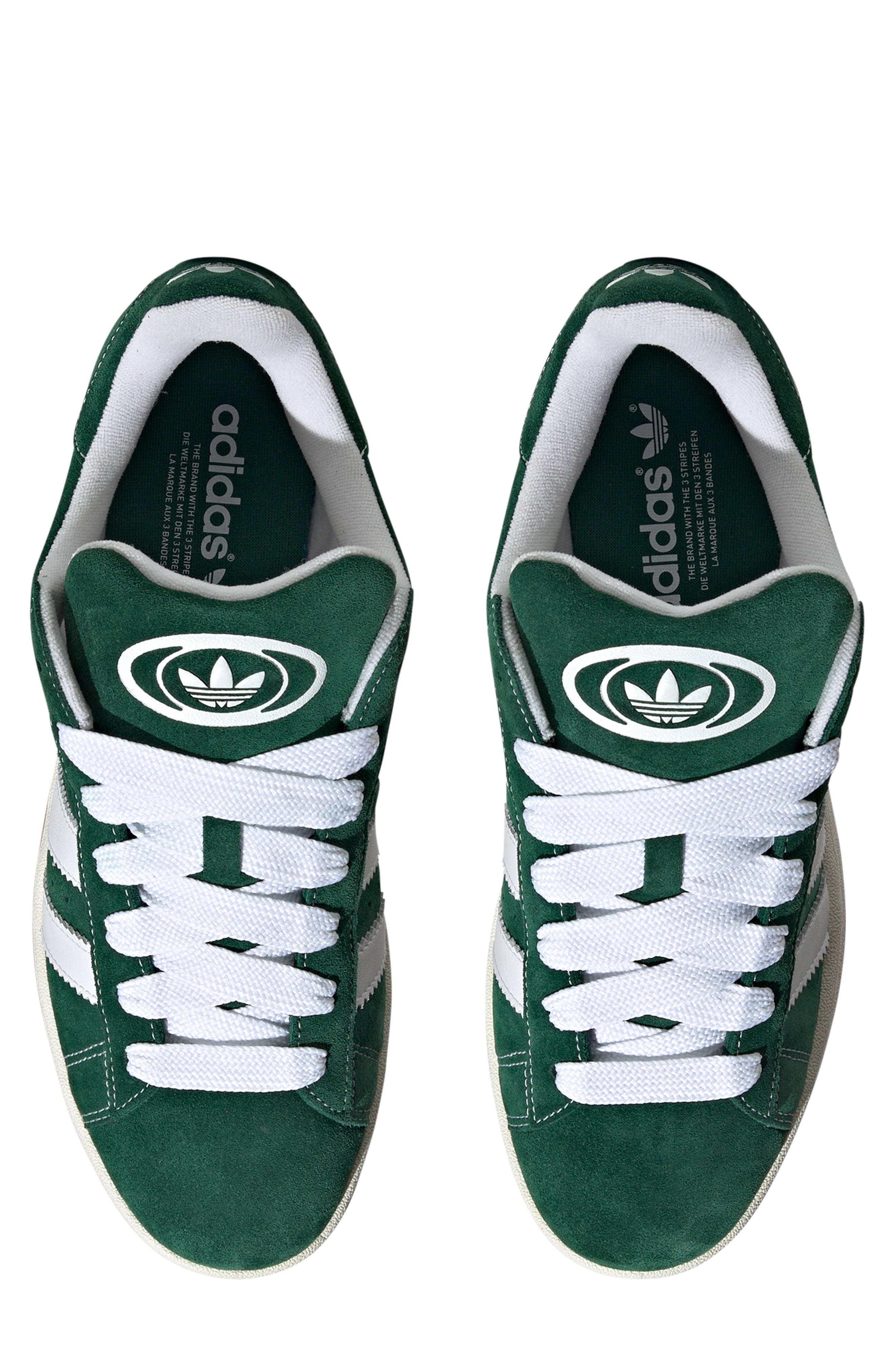adidas Campus 00s Sneaker in Drkgrn/ftw at Nordstrom - 3