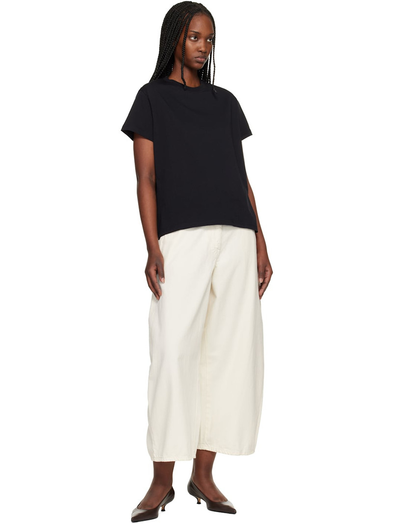 Studio Nicholson Black Marine T-shirt outlook