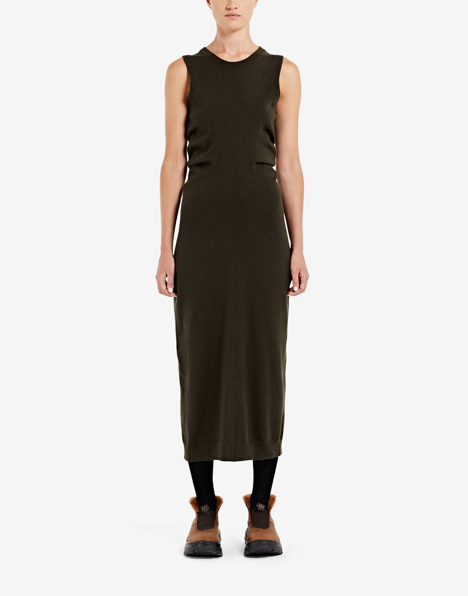 Sleeveless Knit Dress - 2