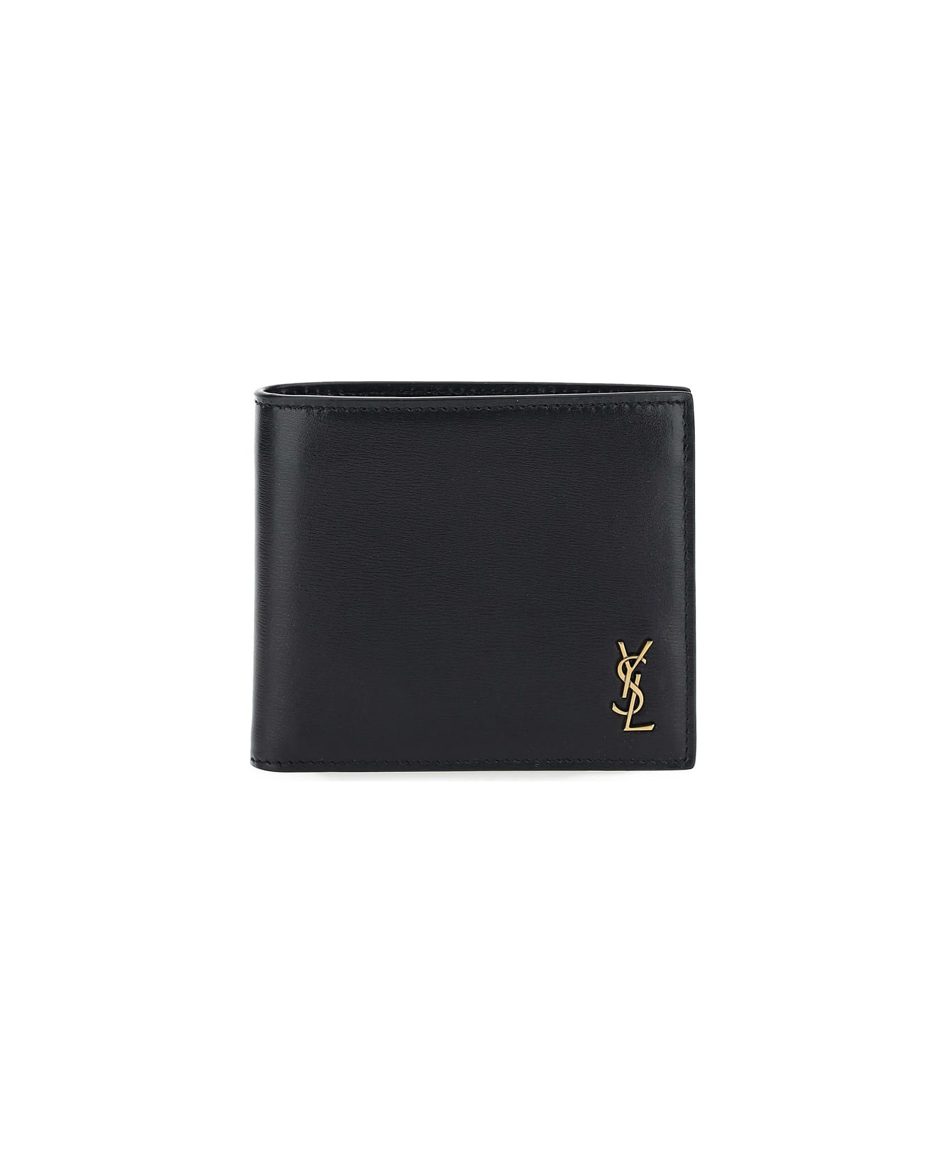 Compact Leather Wallet - 1