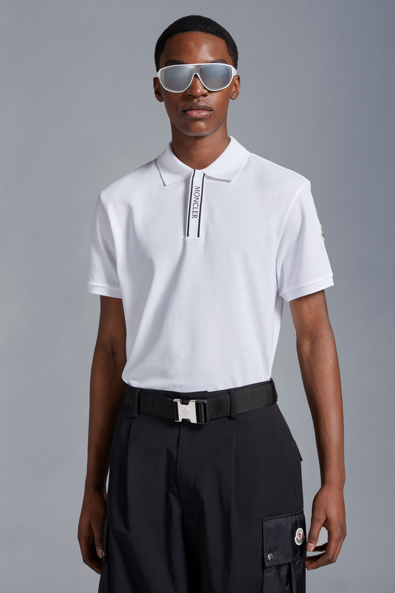 Moncler Logo Motif Polo Shirt outlook