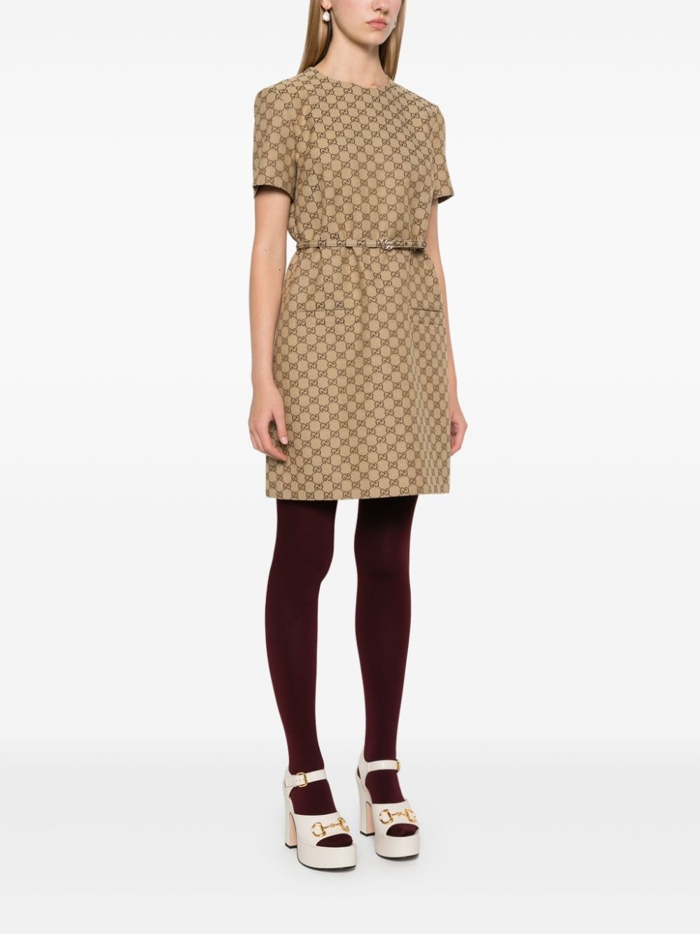 GG Supreme mini dress - 3