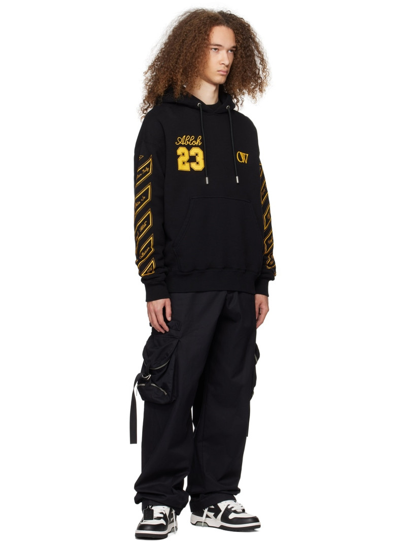 Off-White Black 'OW 23' Skate Hoodie outlook