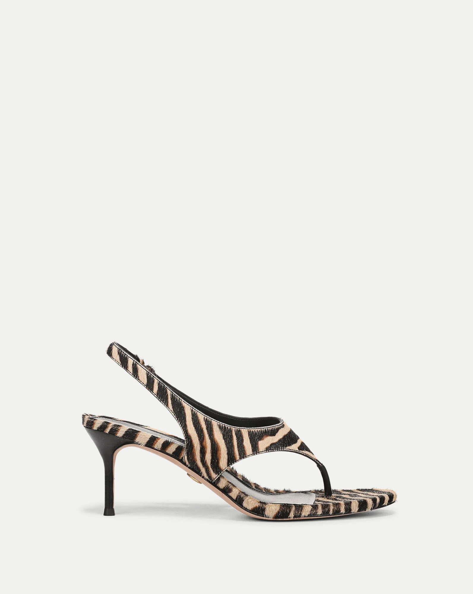 TALON CALF HAIR SLINGBACK SANDAL - 1