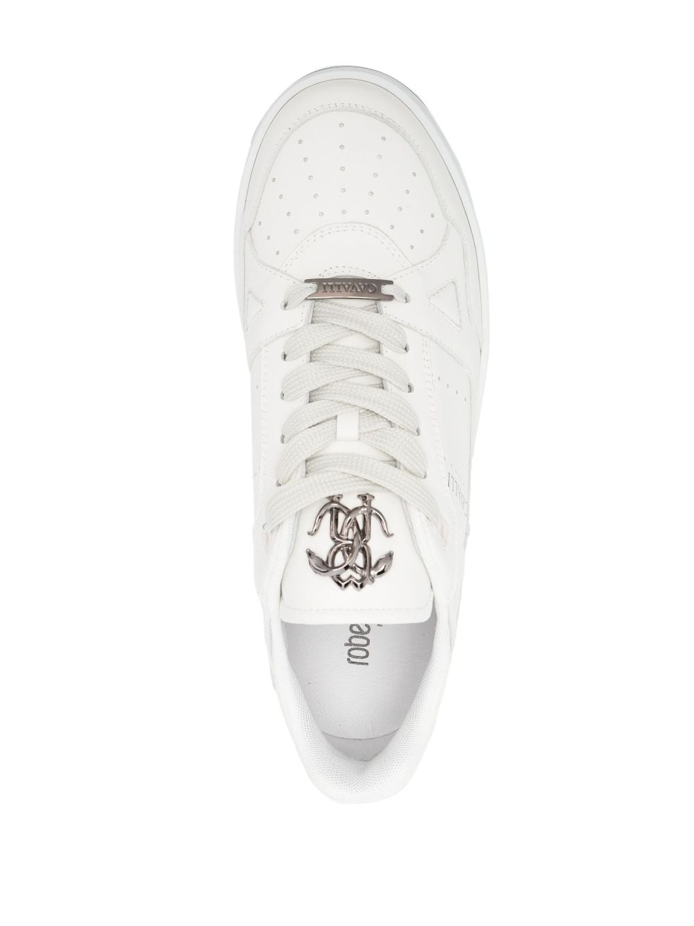 lace-up low-top sneakers - 4