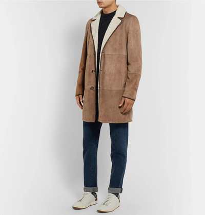 Loro Piana Wollaston Shearling Coat outlook