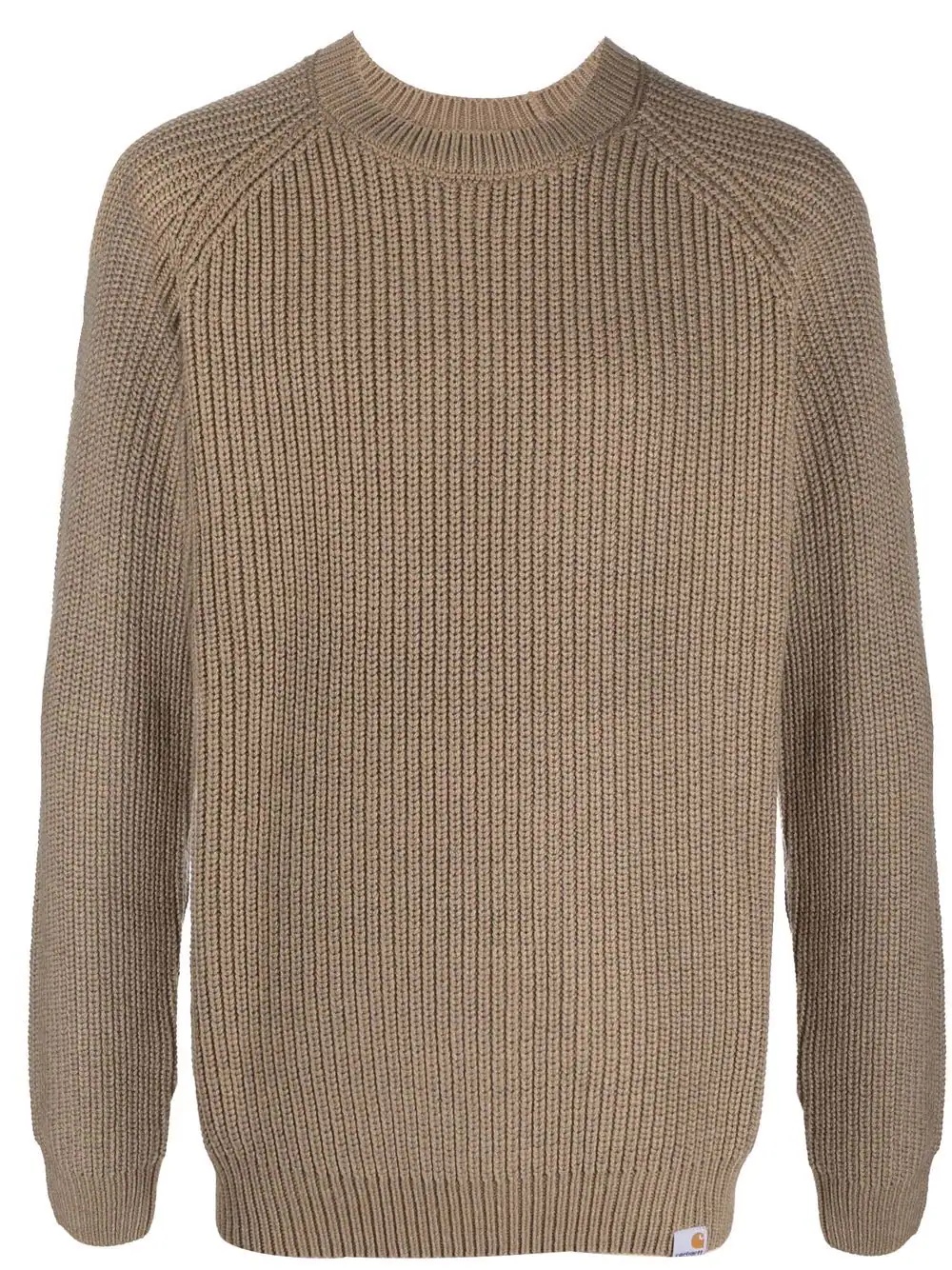 crew-neck knitted jumper - 1