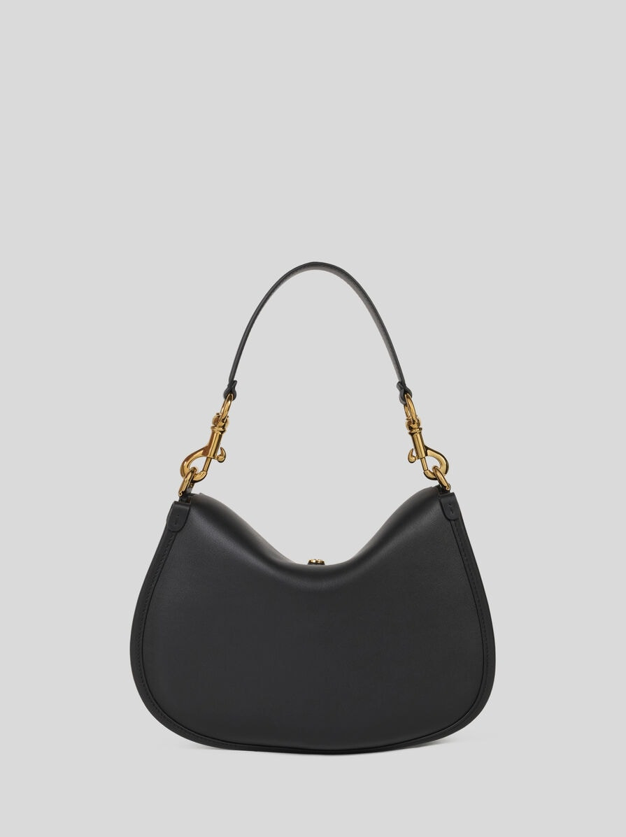MEDIUM LEATHER PONY BAG - 2