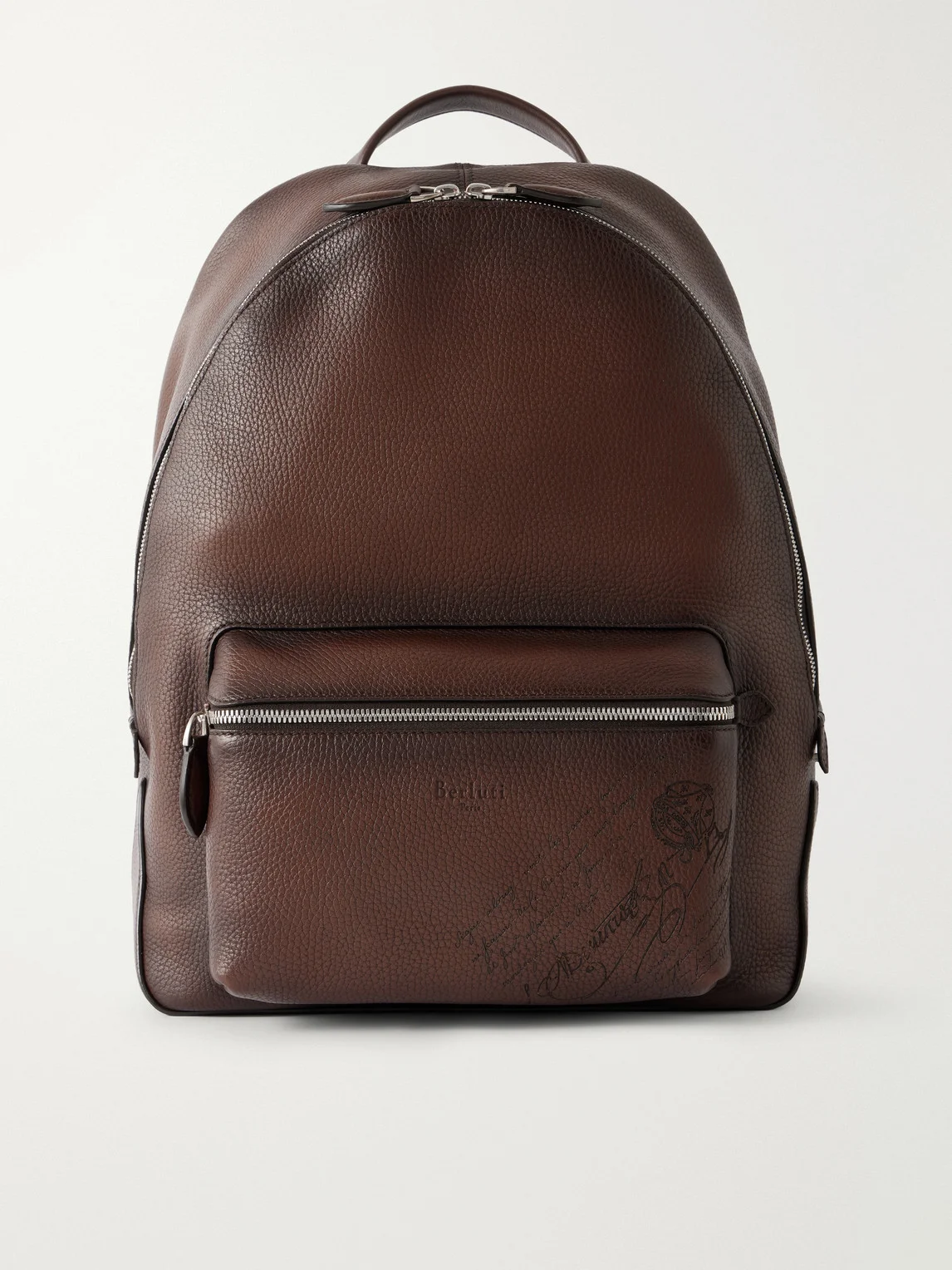Time Off Full-Grain Leather Backpack - 1