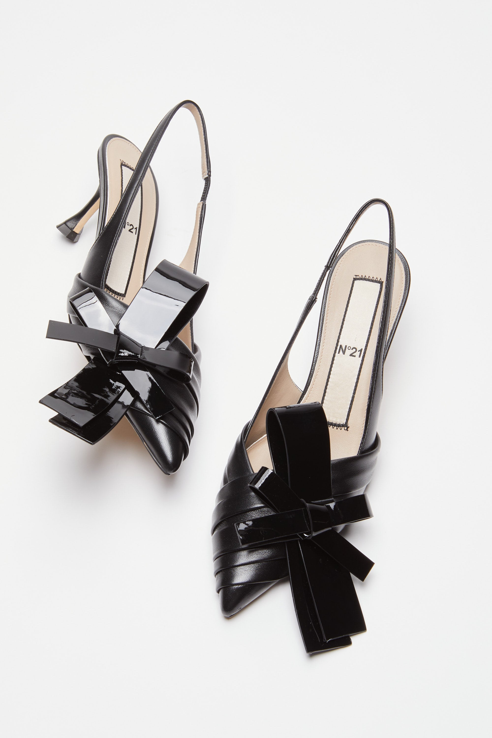SLINGBACK WITH BOW - 5