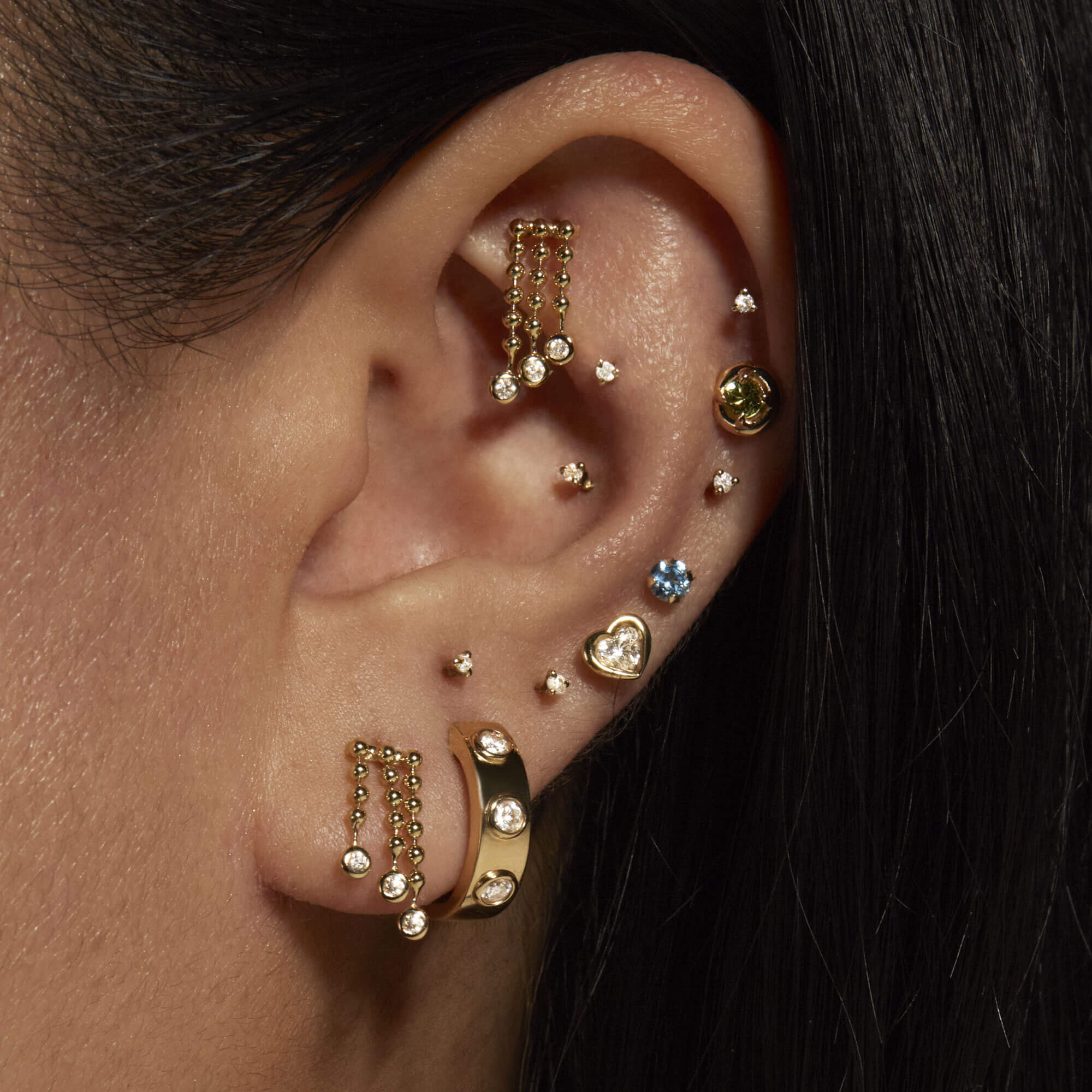 Bedazzle Diamond Studs - 6