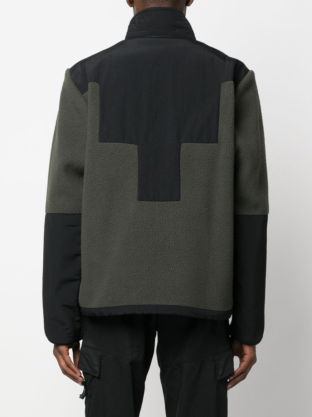 logo-print zip-fastening jacket - 4