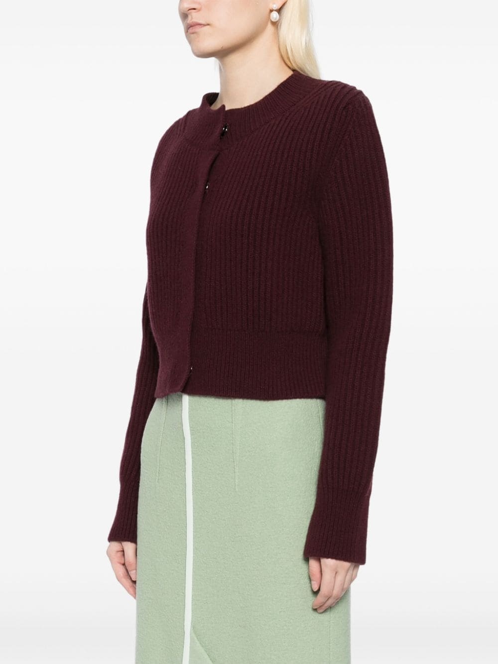 cropped cardigan - 3