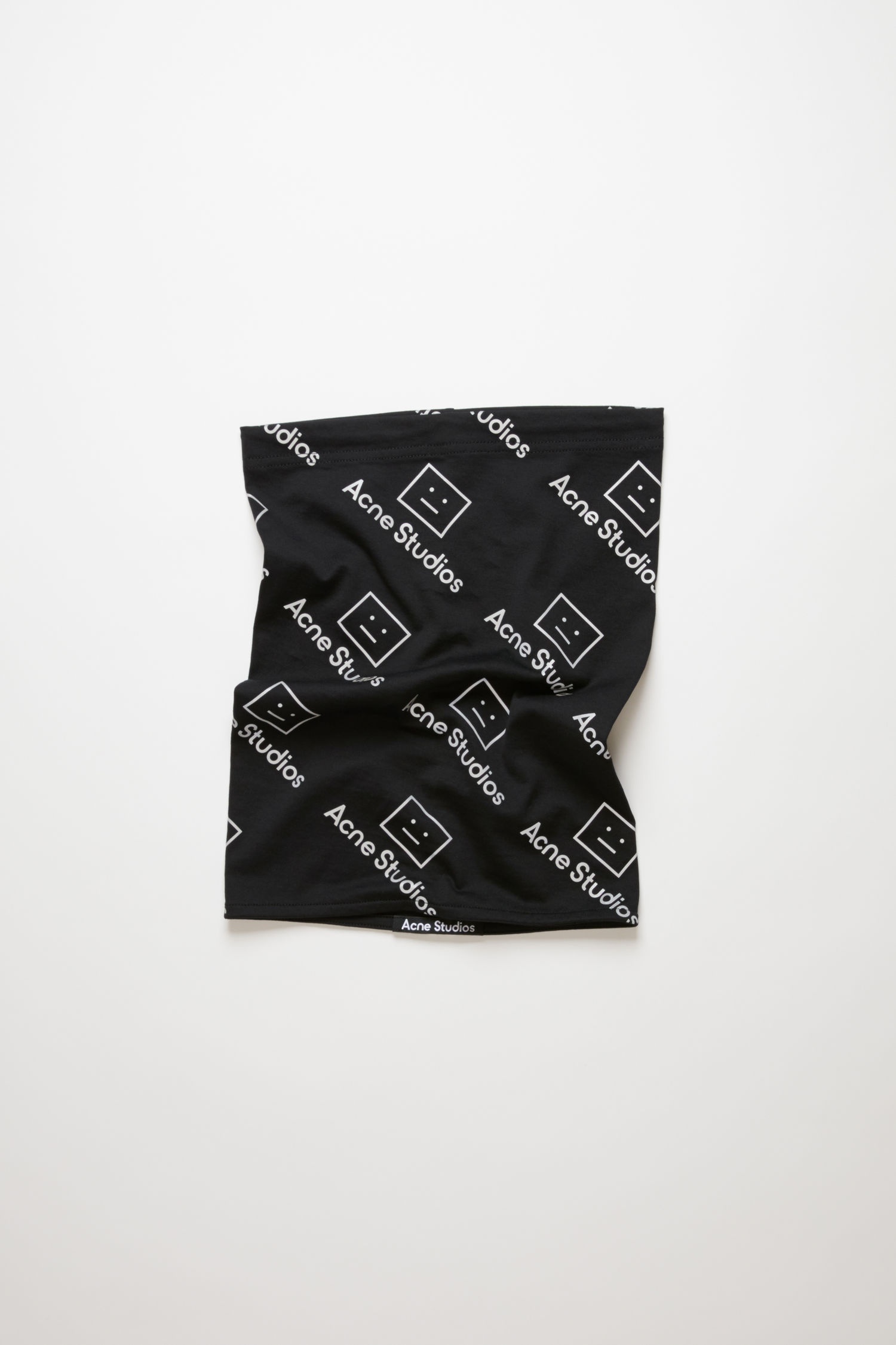 Face motif snood black - 1