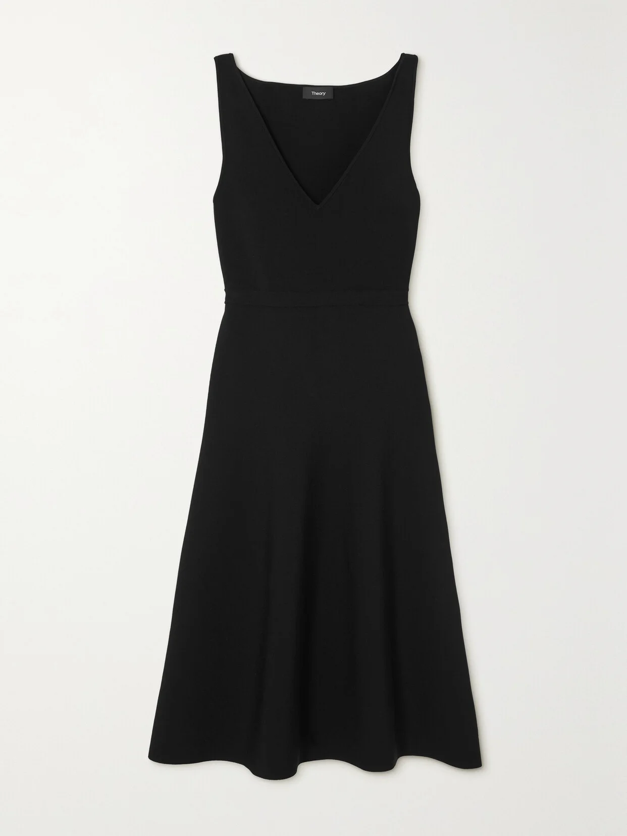 Stretch-crepe Midi Dress - 1